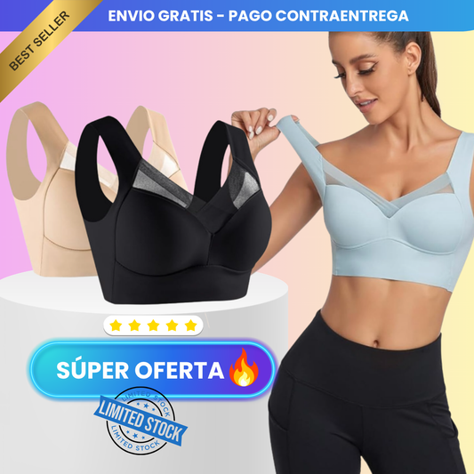 BRASIER ULTRA CÓMODO - 2 EN 1  REALZA Y MOLDEA